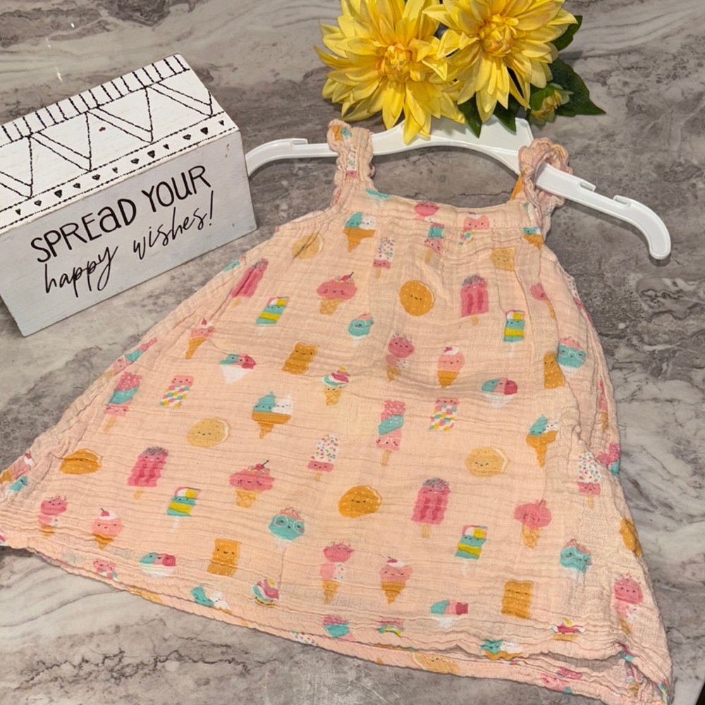 Angel Dear Pastel Striped Dress